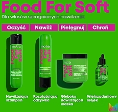 Wielofunkcyjny olejek-serum do włosów - Matrix Food For Soft Multi-Use Hair Oil Serum  — Zdjęcie N5