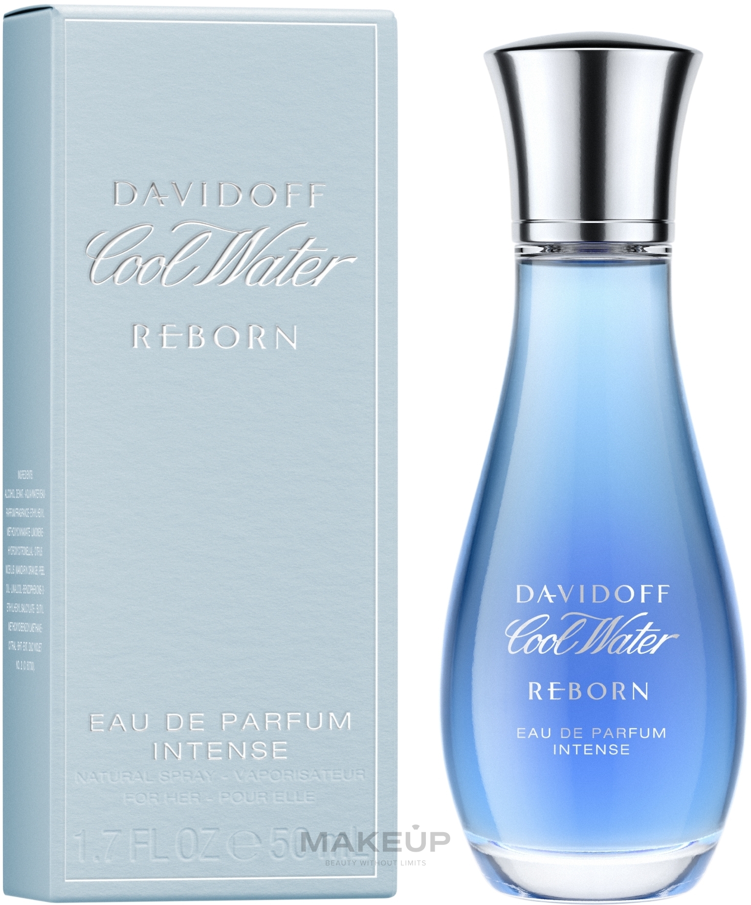 Davidoff Cool Water Reborn for Her Intense - Woda perfumowana — Zdjęcie 50 ml