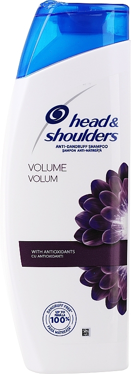 PRZECENA! Rewitalizujący szampon do włosów z organiczną oliwą z oliwek - Head & Shoulders Extra Volume Shampoo * — Zdjęcie N1