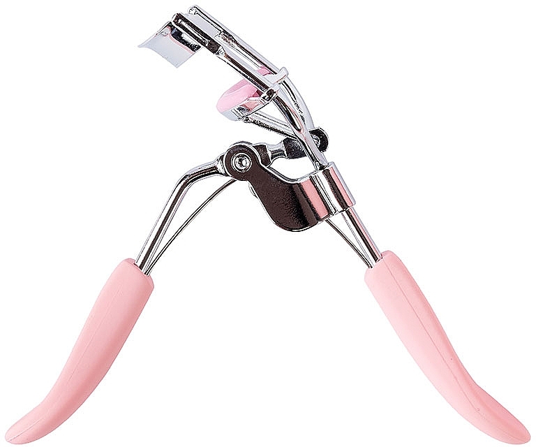 Zalotka do rzęs, różowa - Brushworks Eyelash Curler Pink — Zdjęcie N2
