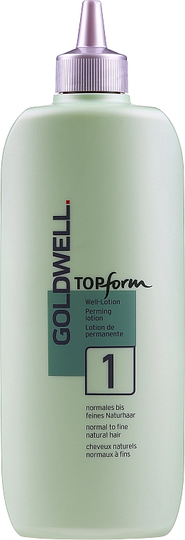 Płyn ondulacyjny do włosów normalnych - Goldwell Topform 1 — Zdjęcie N1