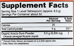 Błonnik z Akacji sengalskiej - Now Foods Acacia Fiber  — Zdjęcie N3