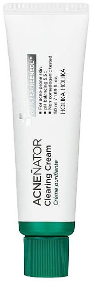 Krem oczyszczający do skóry problematycznej - Holika Holika Acnenator Clearing Cream — Zdjęcie N1