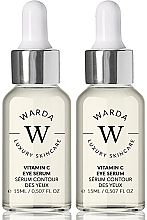 Kup Zestaw - Warda Skin Glow Boost Vitamin C Eye Serum (eye/serum/2x15ml)