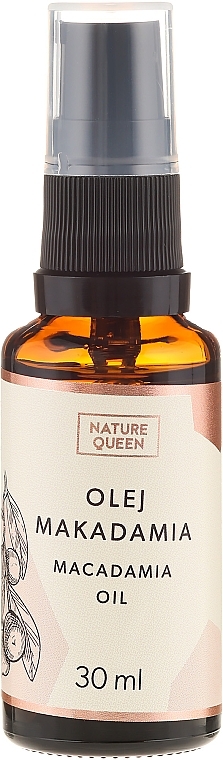 PRZECENA! Olej makadamia - Nature Queen Macadamia Oil * — Zdjęcie N1