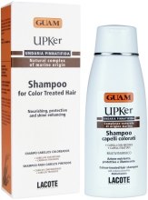 Odżywczy szampon do włosów farbowanych chroniący ich kolor - Guam UPKer Shampoo For Colour Treated Hair — Zdjęcie N1