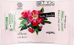 Mydło pod prysznic w kostce z dziką różą - Styx Naturcosmetic Wild Rose Solid Shower  — Zdjęcie N1