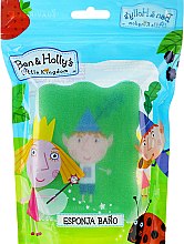 Gąbka kąpielowa dla dzieci, Małe królestwo Bena i Holly, Ben, zielona - Suavipiel Ben & Holly — Zdjęcie N3