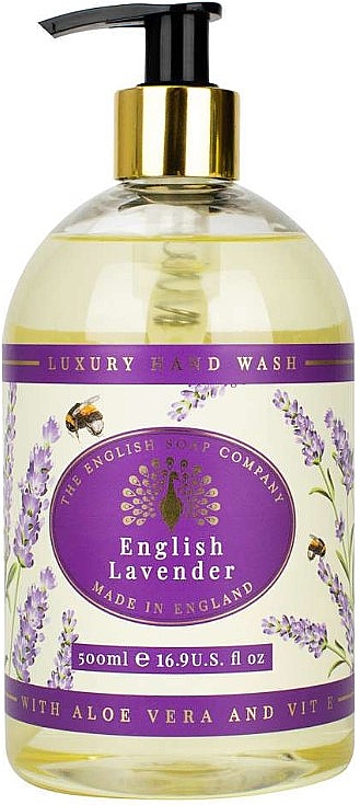 Mydło w płynie do rąk Angielska lawenda - The English Soap Company English Lavender Hand Wash — Zdjęcie N1