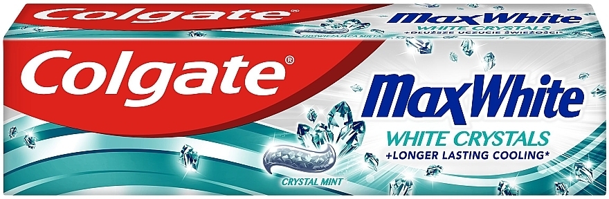 Wybielająca pasta do zębów - Colgate Max White Crystal Mint