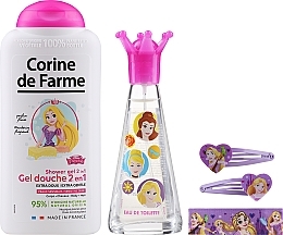 PRZECENA! Corine de Farme Princess - Zestaw (edt 30 ml + sh/gel 300 ml + accessories) * — Zdjęcie N3