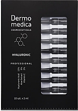 Kup Nawilżające ampułki do twarzy z kwasem hialuronowym - Dermomedica Hyaluronic Ampoules