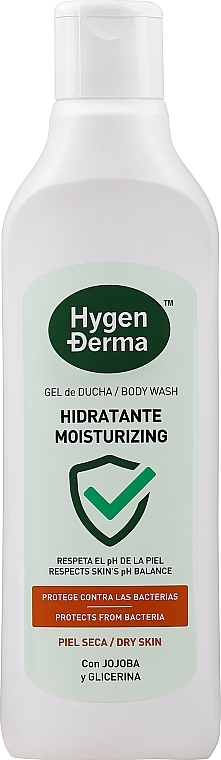 Żel pod prysznic do skóry suchej - Hygenderma Shower Gel Dry Skin — Zdjęcie N1