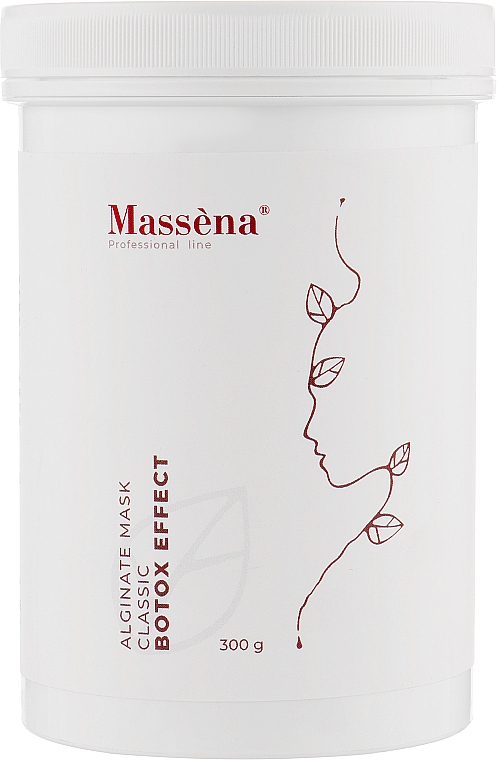 Alginatowa maska ​​do twarzy z efektem botoksu - Massena Alginate Mask Classic Botox Effect — Zdjęcie N1