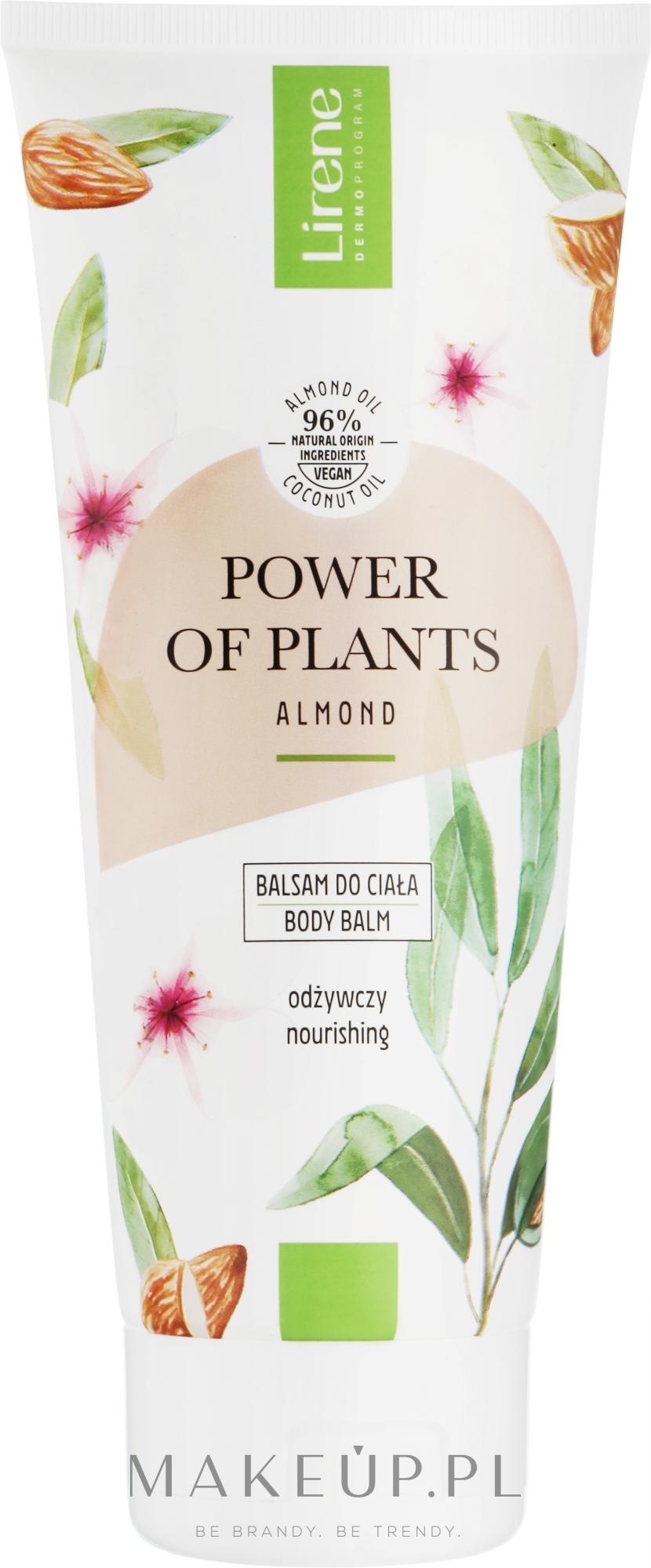 Odżywczy balsam do ciała - Lirene Power Of Plants Migdal Nourishing Body Lotion — Zdjęcie 200 ml