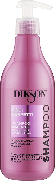 Szampon do włosów gładkich - Dikson Lisci Perfetti Shampoo — Zdjęcie N1