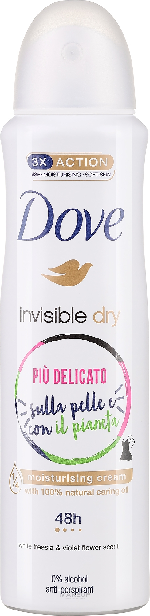 Antyperspirant w sprayu - Dove Invisible Dry 48H Clean Touch Anti-perspirant — Zdjęcie 150 ml