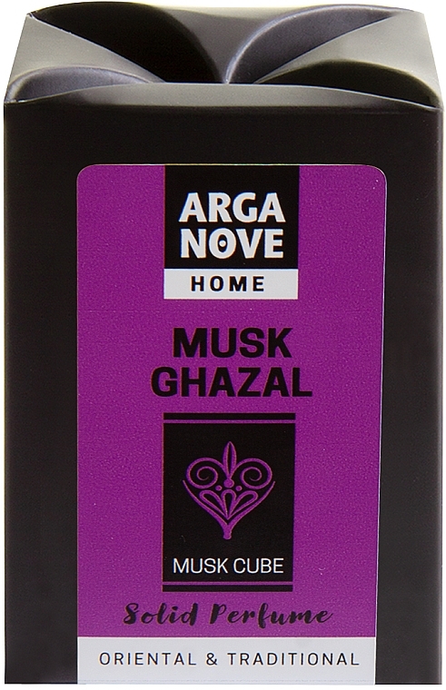 Kostka zapachowa do domu - Arganove Solid Perfume Cube Musk Ghazal — Zdjęcie N1