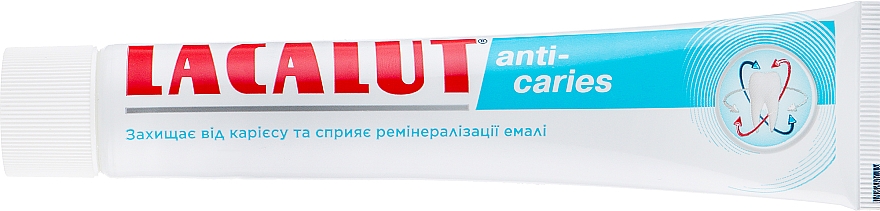 Pasta do zębów przeciw próchnicy - Lacalut Anti-caries — Zdjęcie N2