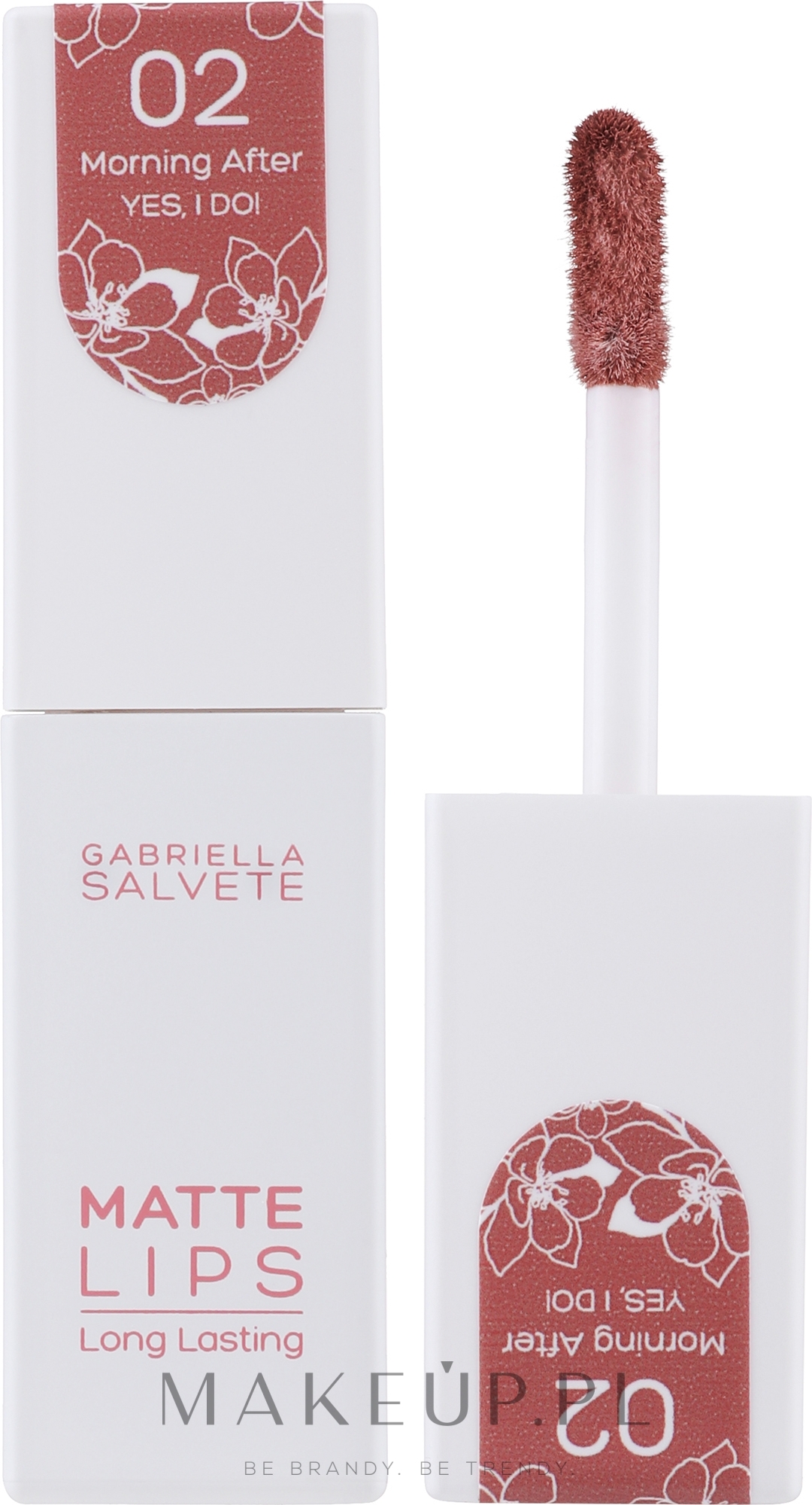 Matowa pomadka do ust w płynie - Gabriella Salvete Matte Long Lasting Liquid Lipstick — Zdjęcie 02