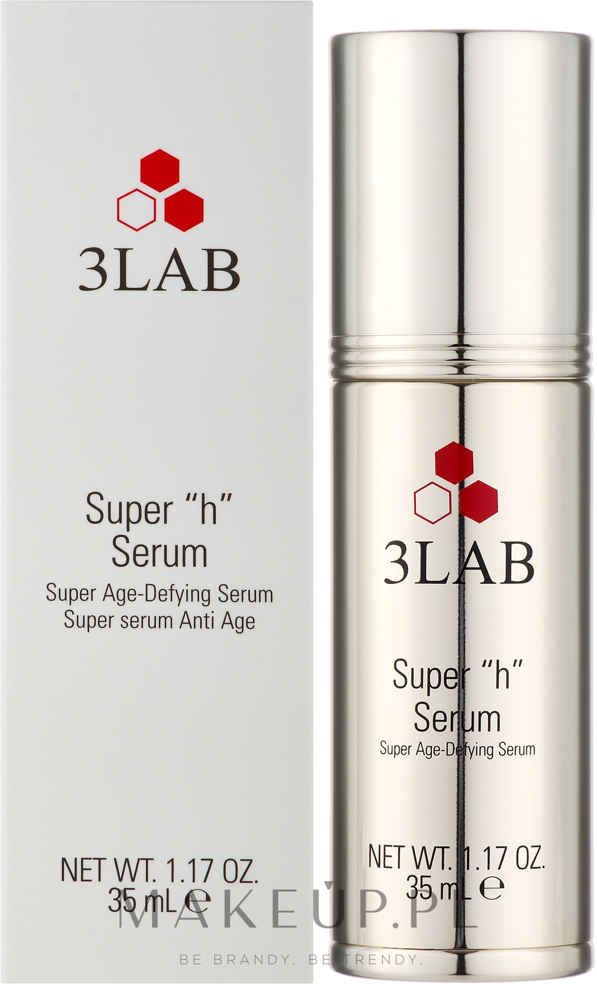 Superodmładzające serum do twarzy - 3Lab Super H Serum  — Zdjęcie 35 ml