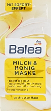 Kup Maseczka do twarzy z mlekiem i miodem - Balea Milk And Honey Face Mask 	