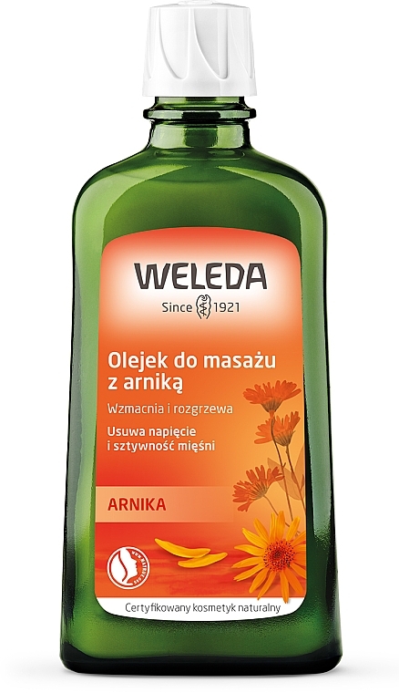 Olejek do masażu z arniką - Weleda Arnika Massage Oil