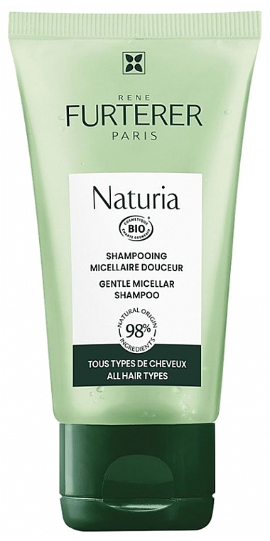 Wyjątkowo delikatny szampon micelarny do codziennego stosowania - Rene Furterer Naturia Gentle Micellar Shampoo — Zdjęcie N1