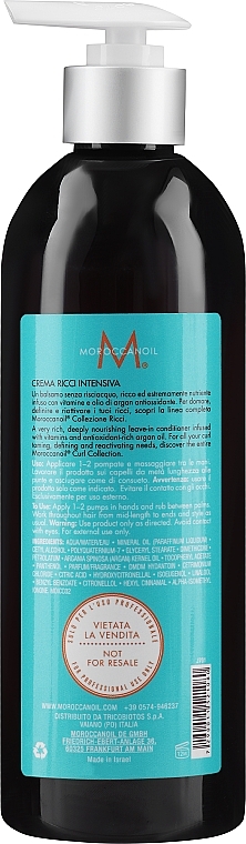 Intensywny krem do włosów kręconych - Moroccanoil Intense Curl Cream — Zdjęcie N6