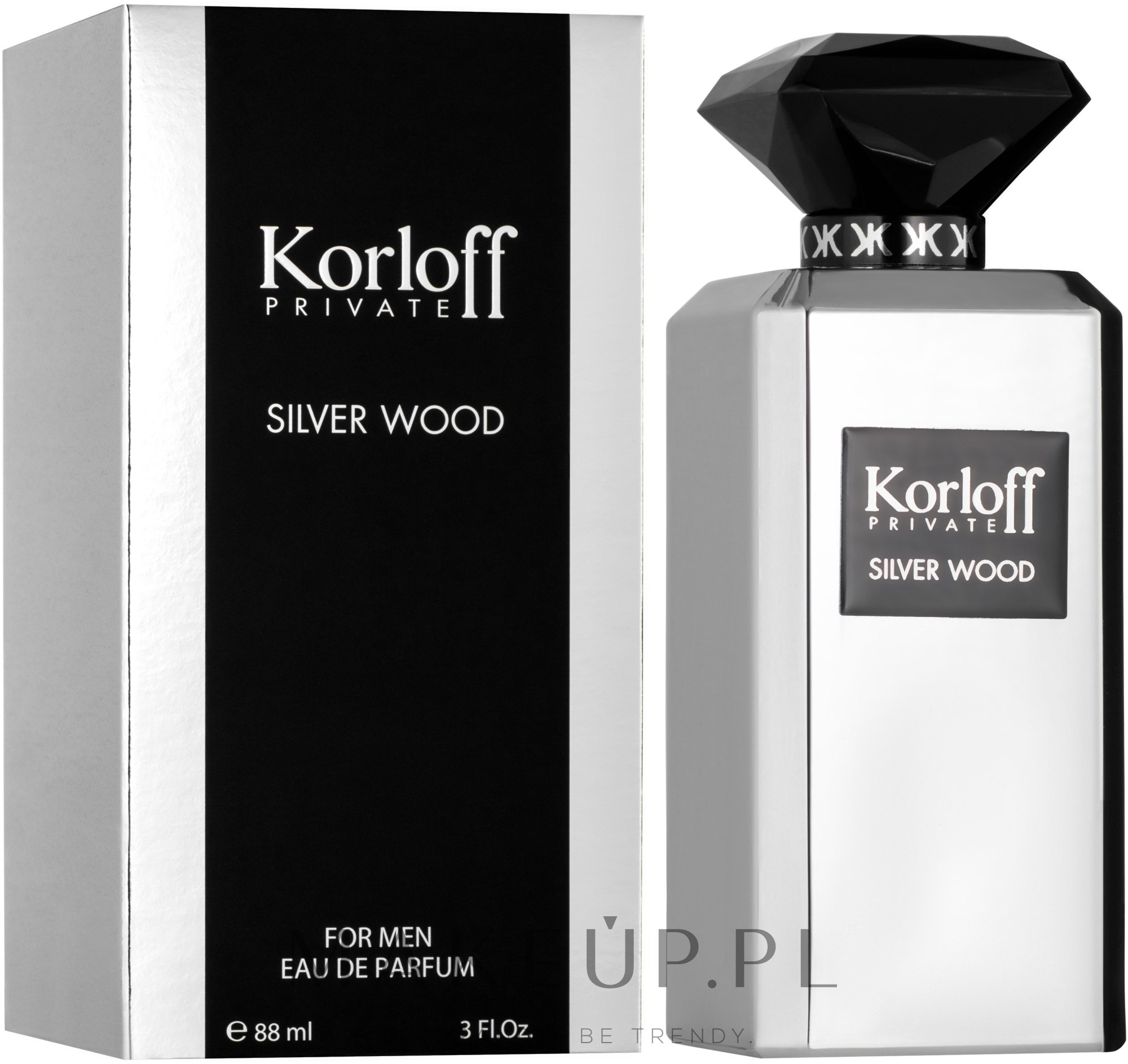 Korloff Paris Silver Wood - Woda perfumowana — Zdjęcie 88 ml
