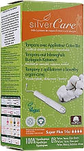 Kup Tampony z bawełny organicznej, Super Plus, 14szt - Masmi Silver Care