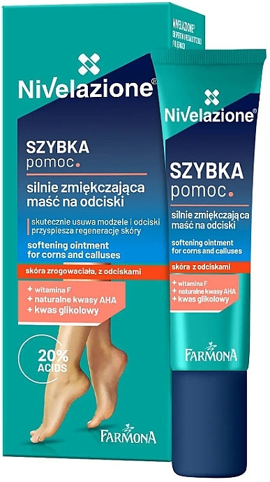 Kojący krem do stóp na odciski - Farmona Nivelazione Foot Cream — Zdjęcie N1