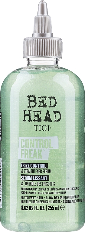 Wygładzające serum do stylizacji niesfornych włosów - TIGI Bed Head Control Freak Serum