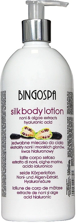 Jedwabne mleczko do ciała - BingoSpa Silk Lotion