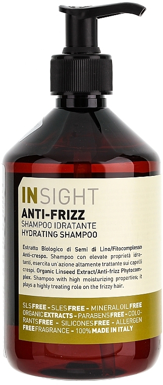 Nawilżający szampon do włosów - Insight Anti-Frizz Hydrating Shampoo — Zdjęcie N3