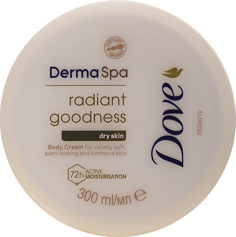 Krem do ciała do skóry suchej - Dove DermaSpa Goodness 3 Body Cream