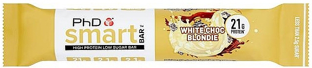 Baton proteinowy Biała czekolada - PhD Smart Bar White Choc Blondie  — Zdjęcie N1