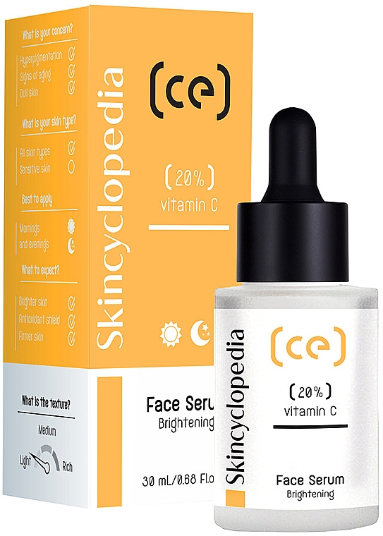 Rozjaśniające serum do twarzy z witaminą C - Skincyclopedia Vitamin C Brightening Facial Serum
