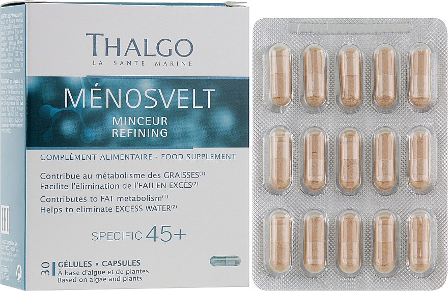 Kuracja wspomagająca metabolizm, 30 kapsułek - Thalgo Menosvelt — Zdjęcie N1