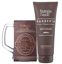 Bottega Verde Barberia Toscana - Zestaw (sh/gel/50ml + beer/mug/1pc) — Zdjęcie N1