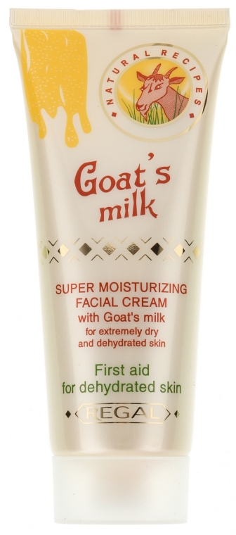 Supernawilżający krem do twarzy na bazie koziego mleka - Regal Goat's Milk Super Moisturizing Facial Cream