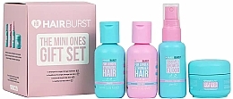 Zestaw na porost i wzmocnienie włosów - Hairburst The Mini Ones Gift Set (shm/60ml + cond/60ml + spr/40ml + mask/30ml)  — Zdjęcie N1