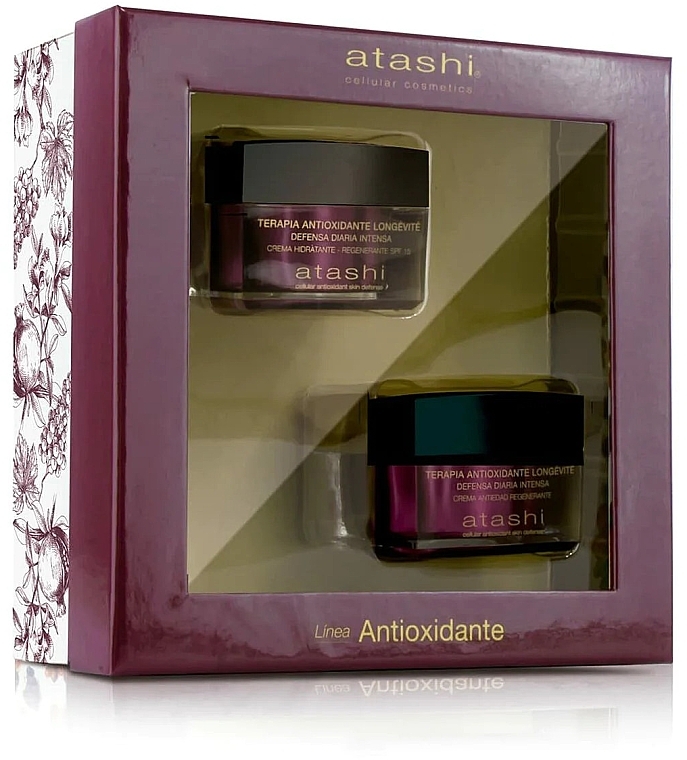 Zestaw - Atashi Antioxidant Set (f/cr/50mlx2) — Zdjęcie N1