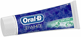 Pasta do zębów - Oral-B 3D White Soft Mint Toothpaste — Zdjęcie N2