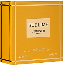 Kup Jean Patou Sublime - Woda perfumowana