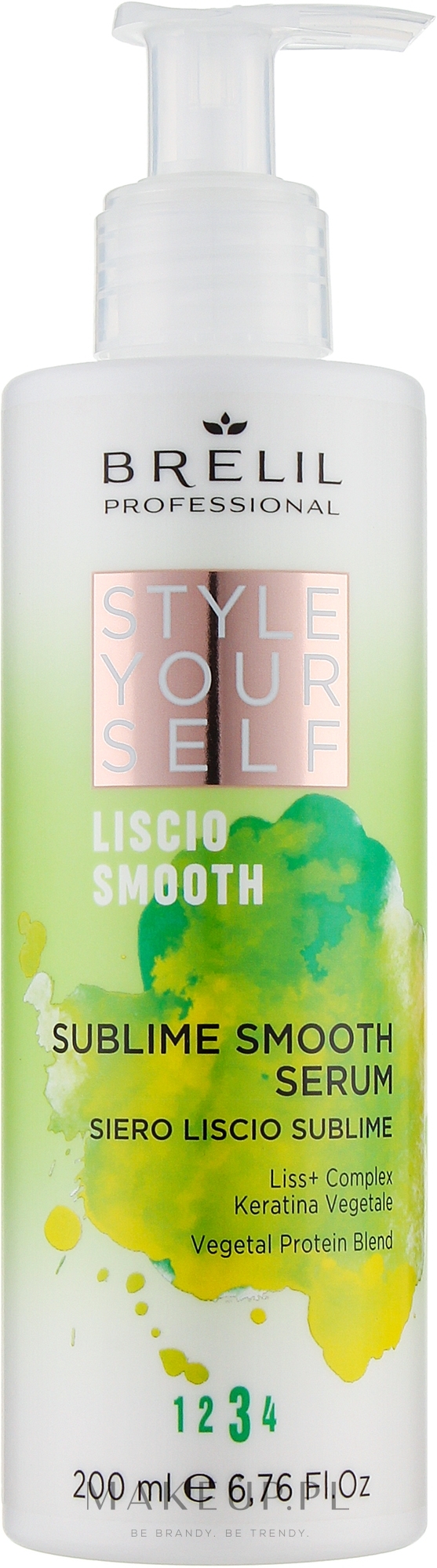 Wygładzające serum do włosów - Brelil Style Yourself Smooth Sublime Smooth Serum — Zdjęcie 200 ml