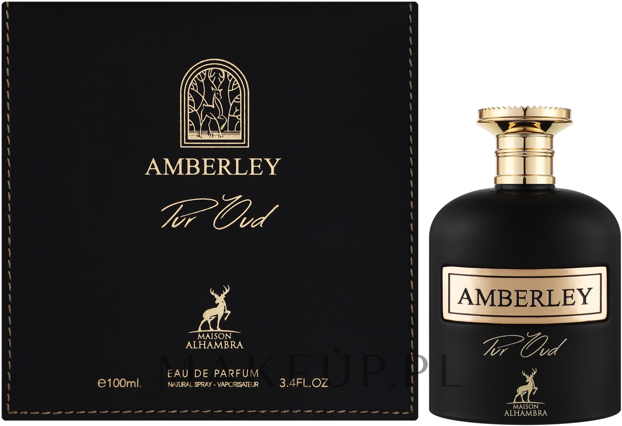 Alhambra Amberley Pur Oud - Woda perfumowana — Zdjęcie 100 ml
