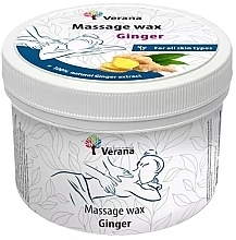 Wosk do masażu Imbir - Verana Massage Wax Ginger — Zdjęcie N2