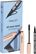 Kup Zestaw - Inglot All Eyes Need Eye Makeup Set (mascara/8,5ml + eyeliner/0,55ml)