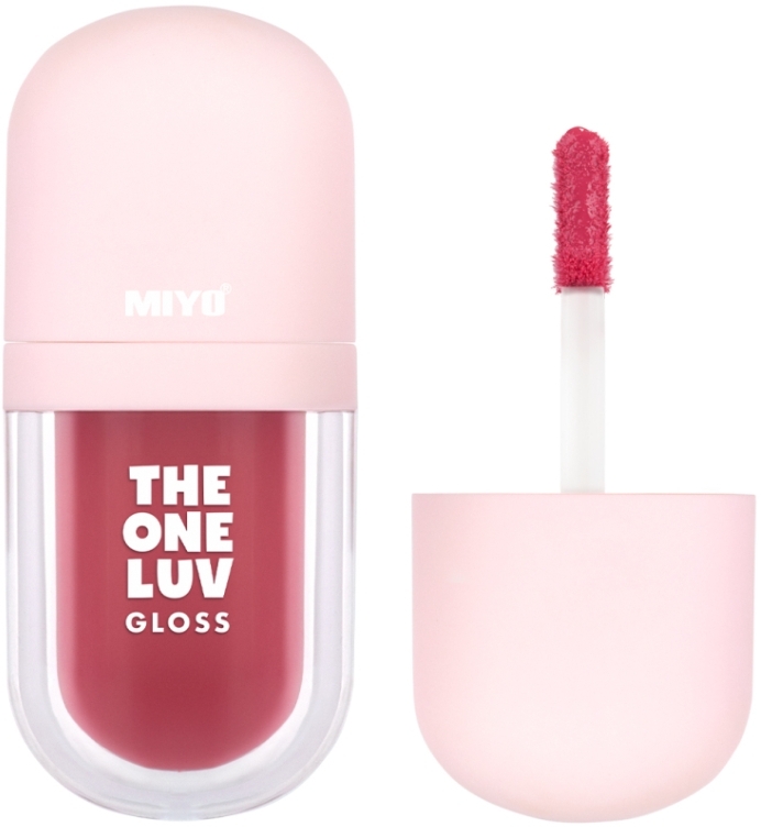 Błyszczyk do ust - Miyo The One Luv Gloss — Zdjęcie 01 - Rose